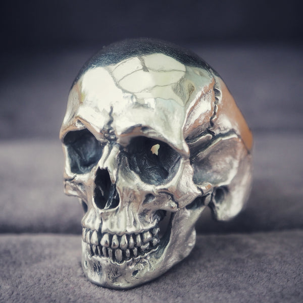 XL Full Jaw skull ring