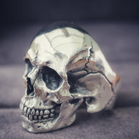 XL Full Jaw skull ring