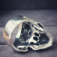 XL Full Jaw skull ring