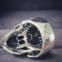 XL Full Jaw skull ring