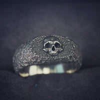 Textured Mini Signet ring