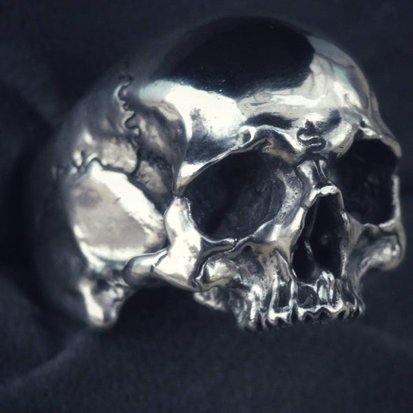 Half jaw skull ring DCS 