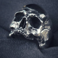 Half jaw skull ring DCS 