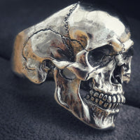 Full Jaw skull ring - male DCS