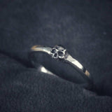 micro skull stackable ring DCS