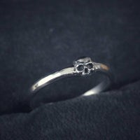 micro skull stackable ring DCS